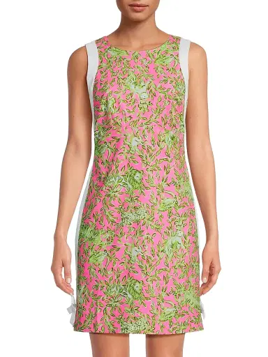 Lilly Pulitzer Women's Beckler Printed Minidress - Rousseau Pink - Size 12 | Thumbnail 3 Lilly Pulitzer Women's Beckler Printed Minidress - Rousseau Pink - Size 12 | Thumbnail 3