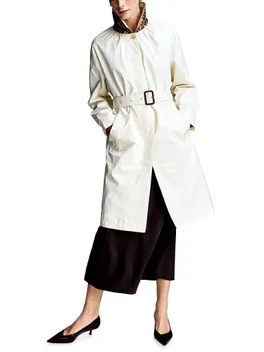 Jane Post Women's Light Slicker Trench Coat | Thumbnail 3 Jane Post Women's Light Slicker Trench Coat | Thumbnail 3