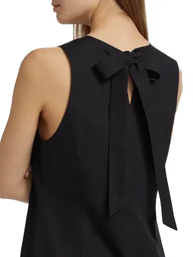 Marie Oliver Women's Marilyn Drop Waist Minidress - Black | Thumbnail 6 Marie Oliver Women's Marilyn Drop Waist Minidress - Black | Thumbnail 6