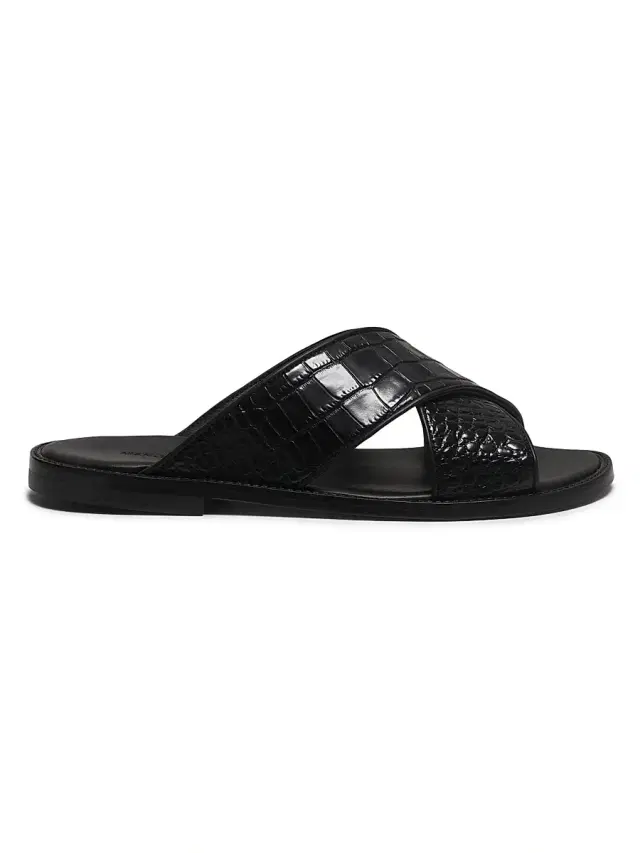 Men's Otawi Leather Sandals - Black Men's Otawi Leather Sandals - Black