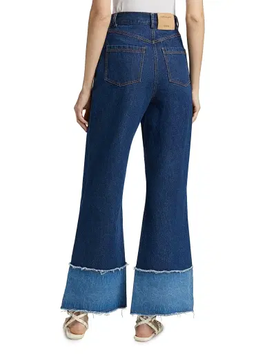 Significant Other Women's Stevi Wide-Leg Cuff Jeans - Indigo | Thumbnail 5 Significant Other Women's Stevi Wide-Leg Cuff Jeans - Indigo | Thumbnail 5