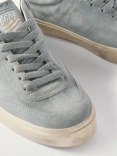 Golden Goose Soul-Star Distressed Leather-Trimmed Suede Sneakers - Men | Thumbnail 5 Golden Goose Soul-Star Distressed Leather-Trimmed Suede Sneakers - Men | Thumbnail 5