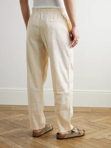 Orlebar Brown Alex Tapered Stretch Linen and Lyocell-Blend Drawstring Trousers - Men | Thumbnail 4 Orlebar Brown Alex Tapered Stretch Linen and Lyocell-Blend Drawstring Trousers - Men | Thumbnail 4