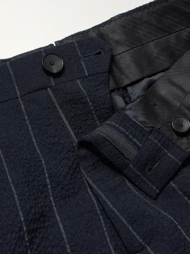 MR P. Philip Tapered Pinstriped Wool-Blend Seersucker Suit Trousers - Men | Thumbnail 6 MR P. Philip Tapered Pinstriped Wool-Blend Seersucker Suit Trousers - Men | Thumbnail 6