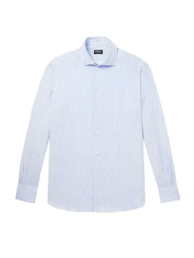 Zegna Oasi Striped Linen Shirt - Men | Thumbnail 1 Zegna Oasi Striped Linen Shirt - Men | Thumbnail 1