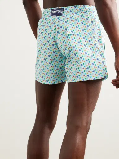 Vilebrequin Moorise Straight-Leg Mid-Length Printed Recycled Swim Shorts - Men | Thumbnail 3 Vilebrequin Moorise Straight-Leg Mid-Length Printed Recycled Swim Shorts - Men | Thumbnail 3