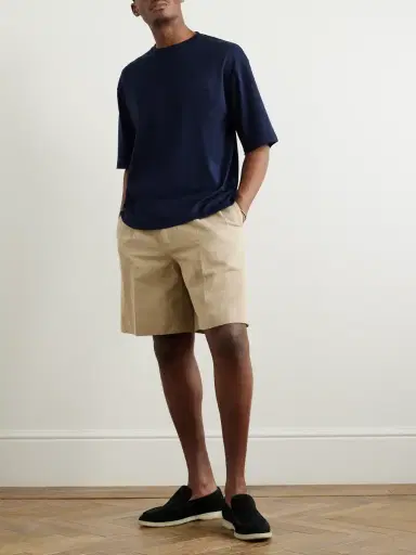 Loro Piana Tremezzo Sea Island Cotton-Jersey T-Shirt - Men | Thumbnail 2 Loro Piana Tremezzo Sea Island Cotton-Jersey T-Shirt - Men | Thumbnail 2