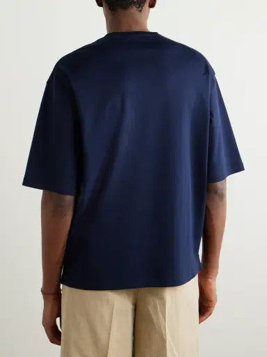 Loro Piana Tremezzo Sea Island Cotton-Jersey T-Shirt - Men | Thumbnail 3 Loro Piana Tremezzo Sea Island Cotton-Jersey T-Shirt - Men | Thumbnail 3