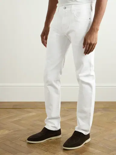 Loro Piana Slim-Fit Straight-Leg Jeans - Men | Thumbnail 3 Loro Piana Slim-Fit Straight-Leg Jeans - Men | Thumbnail 3