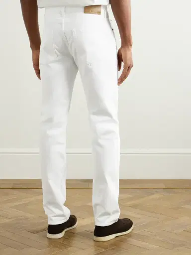 Loro Piana Slim-Fit Straight-Leg Jeans - Men | Thumbnail 4 Loro Piana Slim-Fit Straight-Leg Jeans - Men | Thumbnail 4