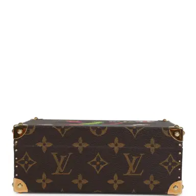 Louis Vuitton Louis Vuitton x Takashi Murakami Hands Jewelry Trunk Brown Multi Monogram Hands Brass Hardware | Thumbnail 5 Louis Vuitton Louis Vuitton x Takashi Murakami Hands Jewelry Trunk Brown Multi Monogram Hands Brass Hardware | Thumbnail 5