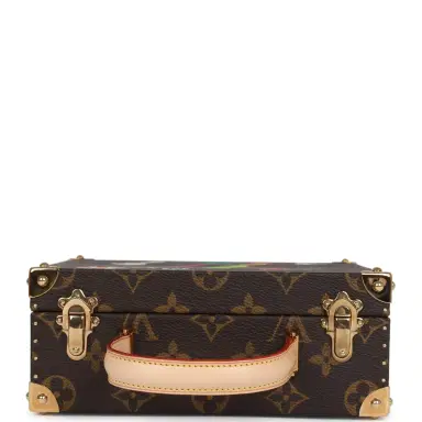 Louis Vuitton Louis Vuitton x Takashi Murakami Hands Jewelry Trunk Brown Multi Monogram Hands Brass Hardware | Thumbnail 6 Louis Vuitton Louis Vuitton x Takashi Murakami Hands Jewelry Trunk Brown Multi Monogram Hands Brass Hardware | Thumbnail 6