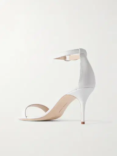 Manolo Blahnik Chaos 70 Leather Sandals | Thumbnail 3 Manolo Blahnik Chaos 70 Leather Sandals | Thumbnail 3
