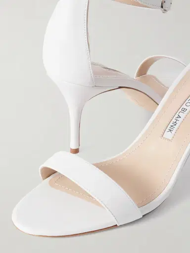 Manolo Blahnik Chaos 70 Leather Sandals | Thumbnail 4 Manolo Blahnik Chaos 70 Leather Sandals | Thumbnail 4