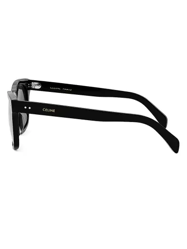 CELINE Women's Thin 54MM Square Sunglasses - Shiny Black Smoke | Thumbnail 3 CELINE Women's Thin 54MM Square Sunglasses - Shiny Black Smoke | Thumbnail 3