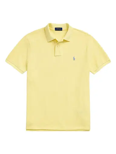 Polo Ralph Lauren Men's Classic-Fit Mesh Polo Shirt - Resort Gold - Size XXL | Thumbnail 1 Polo Ralph Lauren Men's Classic-Fit Mesh Polo Shirt - Resort Gold - Size XXL | Thumbnail 1
