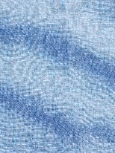 Polo Ralph Lauren Men's Classic-Fit Linen Shirt - Blue White | Thumbnail 7 Polo Ralph Lauren Men's Classic-Fit Linen Shirt - Blue White | Thumbnail 7