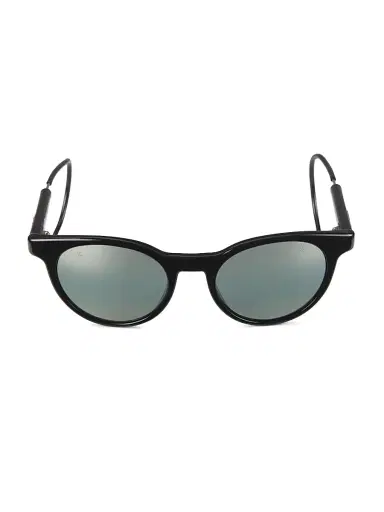 Vuarnet Men's Lifestyle 55MM Round Sunglasses - Black Grey | Thumbnail 2 Vuarnet Men's Lifestyle 55MM Round Sunglasses - Black Grey | Thumbnail 2