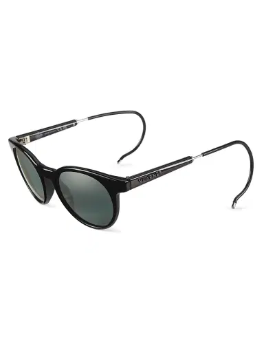 Vuarnet Men's Lifestyle 55MM Round Sunglasses - Black Grey | Thumbnail 1 Vuarnet Men's Lifestyle 55MM Round Sunglasses - Black Grey | Thumbnail 1