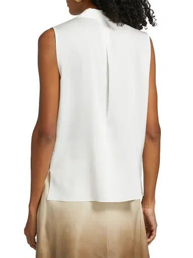 Kobi Halperin Women's Ives Stretch Silk Sleeveless Blouse - | Thumbnail 5 Kobi Halperin Women's Ives Stretch Silk Sleeveless Blouse - | Thumbnail 5