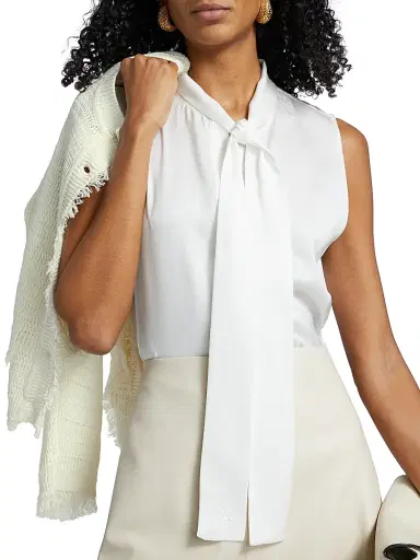 Kobi Halperin Women's Ives Stretch Silk Sleeveless Blouse - | Thumbnail 6 Kobi Halperin Women's Ives Stretch Silk Sleeveless Blouse - | Thumbnail 6