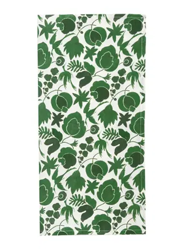 La DoubleJ Large Napkin Set of 2 - Wildbird Small Green | Thumbnail 2 La DoubleJ Large Napkin Set of 2 - Wildbird Small Green | Thumbnail 2