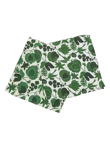 La DoubleJ Large Napkin Set of 2 - Wildbird Small Green | Thumbnail 3 La DoubleJ Large Napkin Set of 2 - Wildbird Small Green | Thumbnail 3