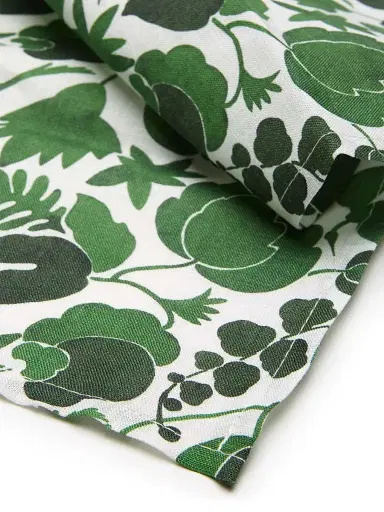 La DoubleJ Large Napkin Set of 2 - Wildbird Small Green | Thumbnail 4 La DoubleJ Large Napkin Set of 2 - Wildbird Small Green | Thumbnail 4