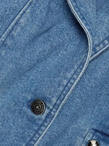 Cinq à Sept Women's Milly Studded Denim Jacket - Blue Haze | Thumbnail 7 Cinq à Sept Women's Milly Studded Denim Jacket - Blue Haze | Thumbnail 7