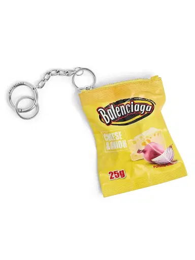 Balenciaga Men's Charm / Keychain Chips | Thumbnail 1 Balenciaga Men's Charm / Keychain Chips | Thumbnail 1