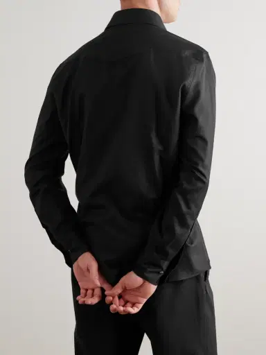 Brunello Cucinelli Brushed Cotton-Twill Shirt - Men | Thumbnail 3 Brunello Cucinelli Brushed Cotton-Twill Shirt - Men | Thumbnail 3