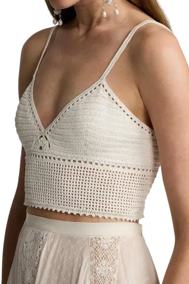 Ralph Lauren Crochet Bralette | Thumbnail 4 Ralph Lauren Crochet Bralette | Thumbnail 4