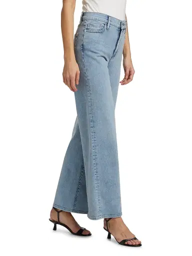FRAME Women's Le Slim Palazzo Mid-Rise Jeans - Tribute | Thumbnail 4 FRAME Women's Le Slim Palazzo Mid-Rise Jeans - Tribute | Thumbnail 4