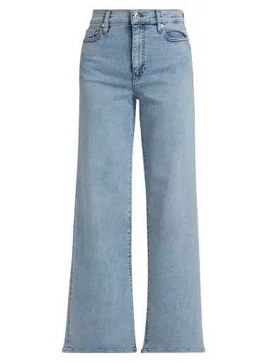 FRAME Women's Le Slim Palazzo Mid-Rise Jeans - Tribute | Thumbnail 1 FRAME Women's Le Slim Palazzo Mid-Rise Jeans - Tribute | Thumbnail 1