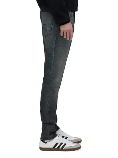 Hudson Jeans Men's Zack Stretch Cotton-Blend Skinny Jeans - Coated Charcoal - Size 30 | Thumbnail 4 Hudson Jeans Men's Zack Stretch Cotton-Blend Skinny Jeans - Coated Charcoal - Size 30 | Thumbnail 4