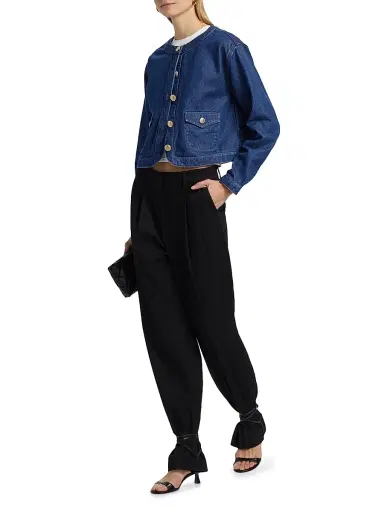 Reformation Women's Braxton Denim Jacket - Cleary - Size XL | Thumbnail 2 Reformation Women's Braxton Denim Jacket - Cleary - Size XL | Thumbnail 2