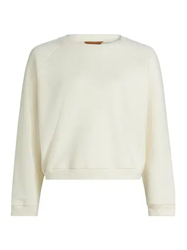 Jamie Haller Women's Daily Cotton Crewneck Sweatshirt - Natural White | Thumbnail 1 Jamie Haller Women's Daily Cotton Crewneck Sweatshirt - Natural White | Thumbnail 1