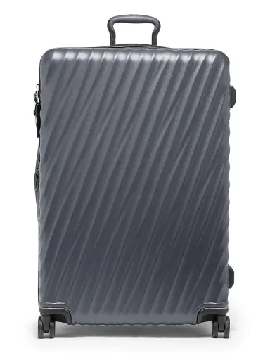 TUMI Men's 19 Degree Extended Trip Expandable 4-Wheel Packing Case - Grey Texture | Thumbnail 1 TUMI Men's 19 Degree Extended Trip Expandable 4-Wheel Packing Case - Grey Texture | Thumbnail 1