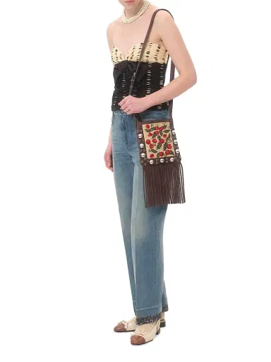 Valentino Garavani Women's Nellcote Shoulder Bag - Multicolor Testa Di Moro | Thumbnail 2 Valentino Garavani Women's Nellcote Shoulder Bag - Multicolor Testa Di Moro | Thumbnail 2