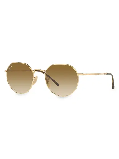 Ray-Ban Women's RB3565 Jack 51MM Round Sunglasses - Gold Flash | Thumbnail 2 Ray-Ban Women's RB3565 Jack 51MM Round Sunglasses - Gold Flash | Thumbnail 2