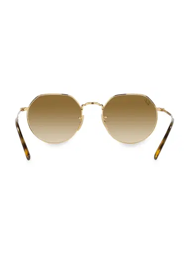 Ray-Ban Women's RB3565 Jack 51MM Round Sunglasses - Gold Flash | Thumbnail 5 Ray-Ban Women's RB3565 Jack 51MM Round Sunglasses - Gold Flash | Thumbnail 5