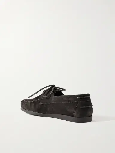 Vinny's Suede Boat Shoes - Men | Thumbnail 4 Vinny's Suede Boat Shoes - Men | Thumbnail 4
