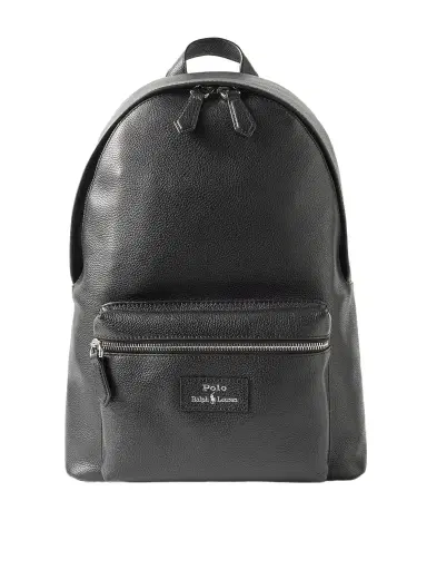 Polo Ralph Lauren Full-Grain Leather Backpack - Men | Thumbnail 1 Polo Ralph Lauren Full-Grain Leather Backpack - Men | Thumbnail 1