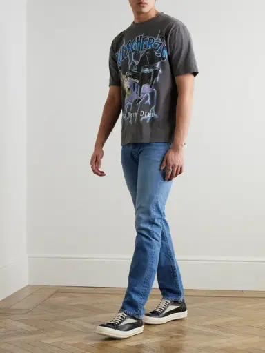 KAPITAL Printed Cotton-Jersey T-Shirt - Men | Thumbnail 2 KAPITAL Printed Cotton-Jersey T-Shirt - Men | Thumbnail 2