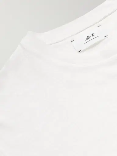 MR P. Linen and Organic Cotton-Blend T-Shirt - Men | Thumbnail 5 MR P. Linen and Organic Cotton-Blend T-Shirt - Men | Thumbnail 5