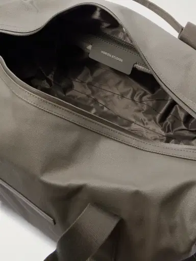 Horizn Studios SoFo L Leather and Grosgrain-Trimmed Canvas Weekend Bag - Men | Thumbnail 5 Horizn Studios SoFo L Leather and Grosgrain-Trimmed Canvas Weekend Bag - Men | Thumbnail 5