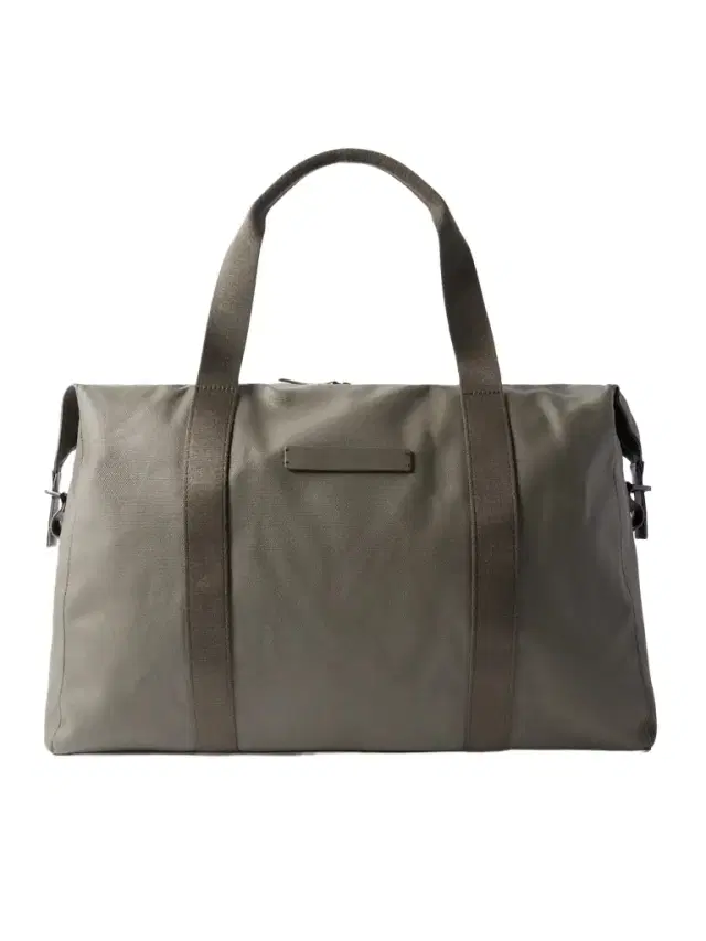 SoFo L Leather and Grosgrain-Trimmed Canvas Weekend Bag - Men SoFo L Leather and Grosgrain-Trimmed Canvas Weekend Bag - Men