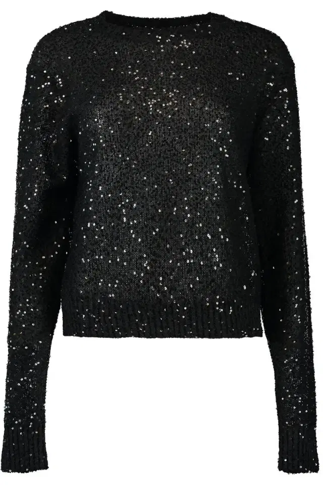 Pailette Crewneck Pullover Pailette Crewneck Pullover
