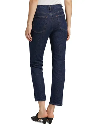 Frame Women's Borrowed Slim Mid-Rise Jeans - Taboo - Size 28 | Thumbnail 5 Frame Women's Borrowed Slim Mid-Rise Jeans - Taboo - Size 28 | Thumbnail 5