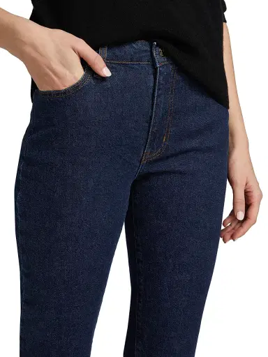 Frame Women's Borrowed Slim Mid-Rise Jeans - Taboo - Size 28 | Thumbnail 6 Frame Women's Borrowed Slim Mid-Rise Jeans - Taboo - Size 28 | Thumbnail 6